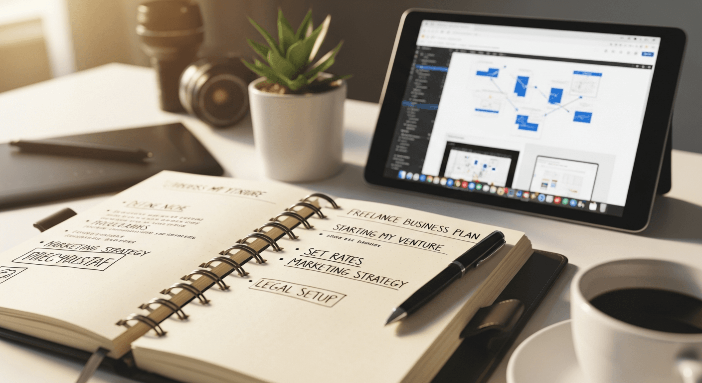 Rate comparison chart showing freelance pricing for designers, developers and creative professionals