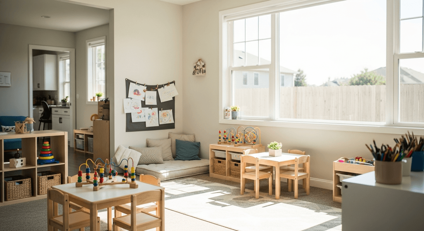 Home daycare licensing requirements and setup costs breakdown