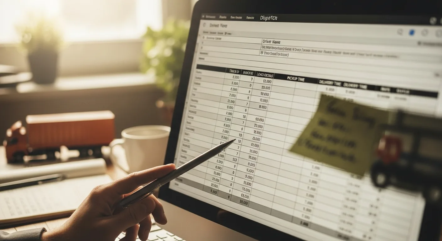 Commission structure and earnings breakdown for trucking dispatch services showing how to start a trucking dispatch business profitably