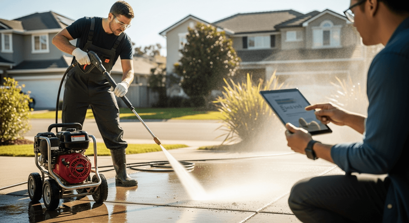 Pressure washing business marketing and customer acquisition strategies