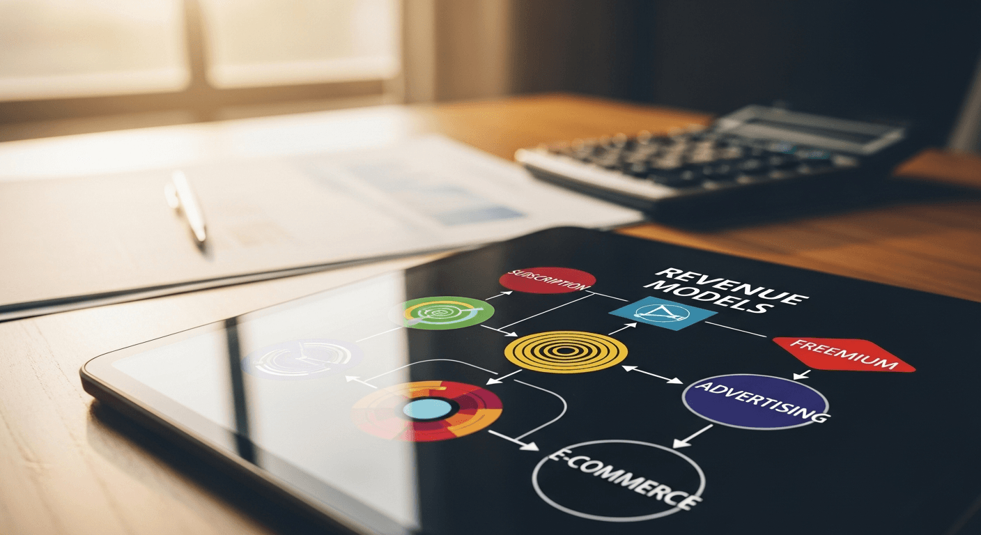 Revenue model selection framework for startups and small businesses