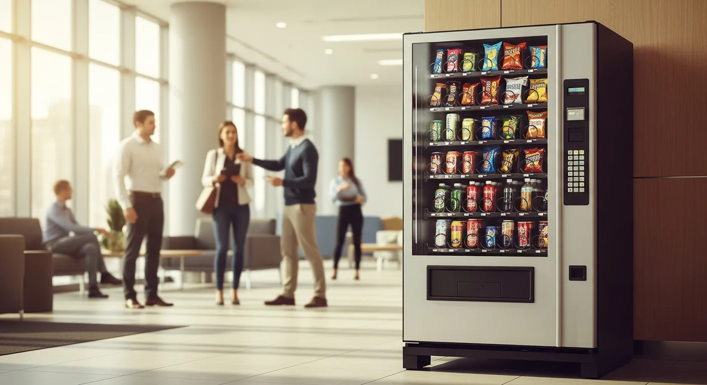 Vending machine business plan template showing financial projections and location analysis