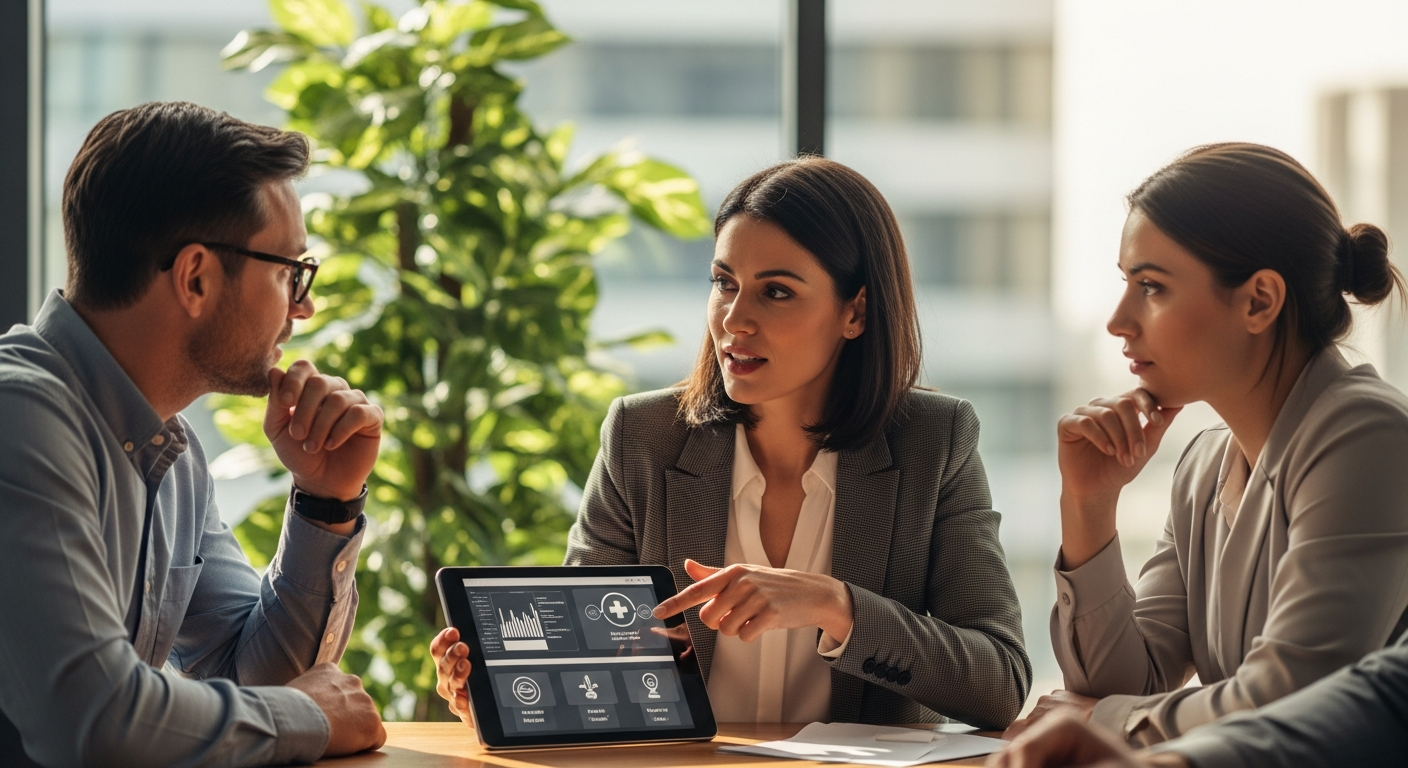 Healthcare technology professional building administrative tools for medical practices