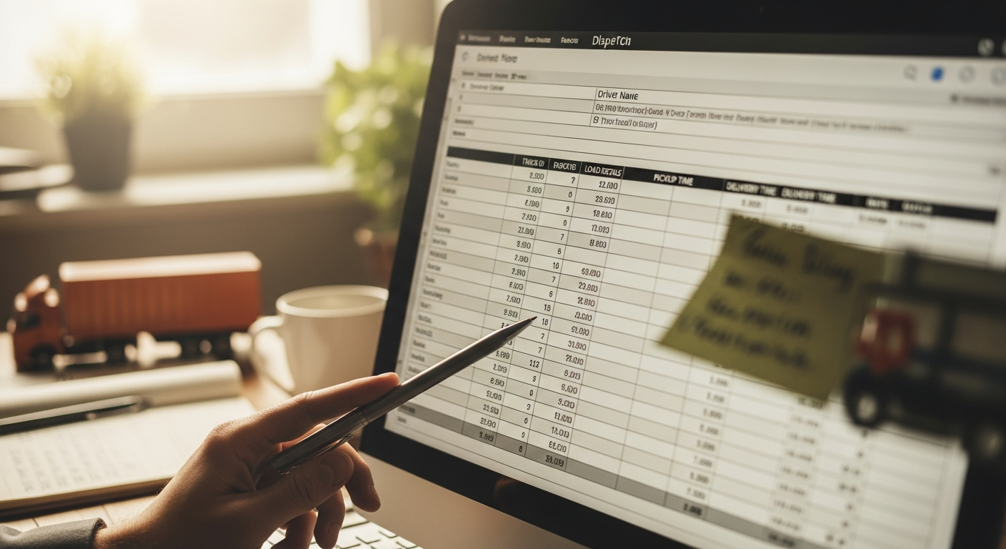 Commission structure and earnings breakdown for trucking dispatch services showing how to start a trucking dispatch business profitably