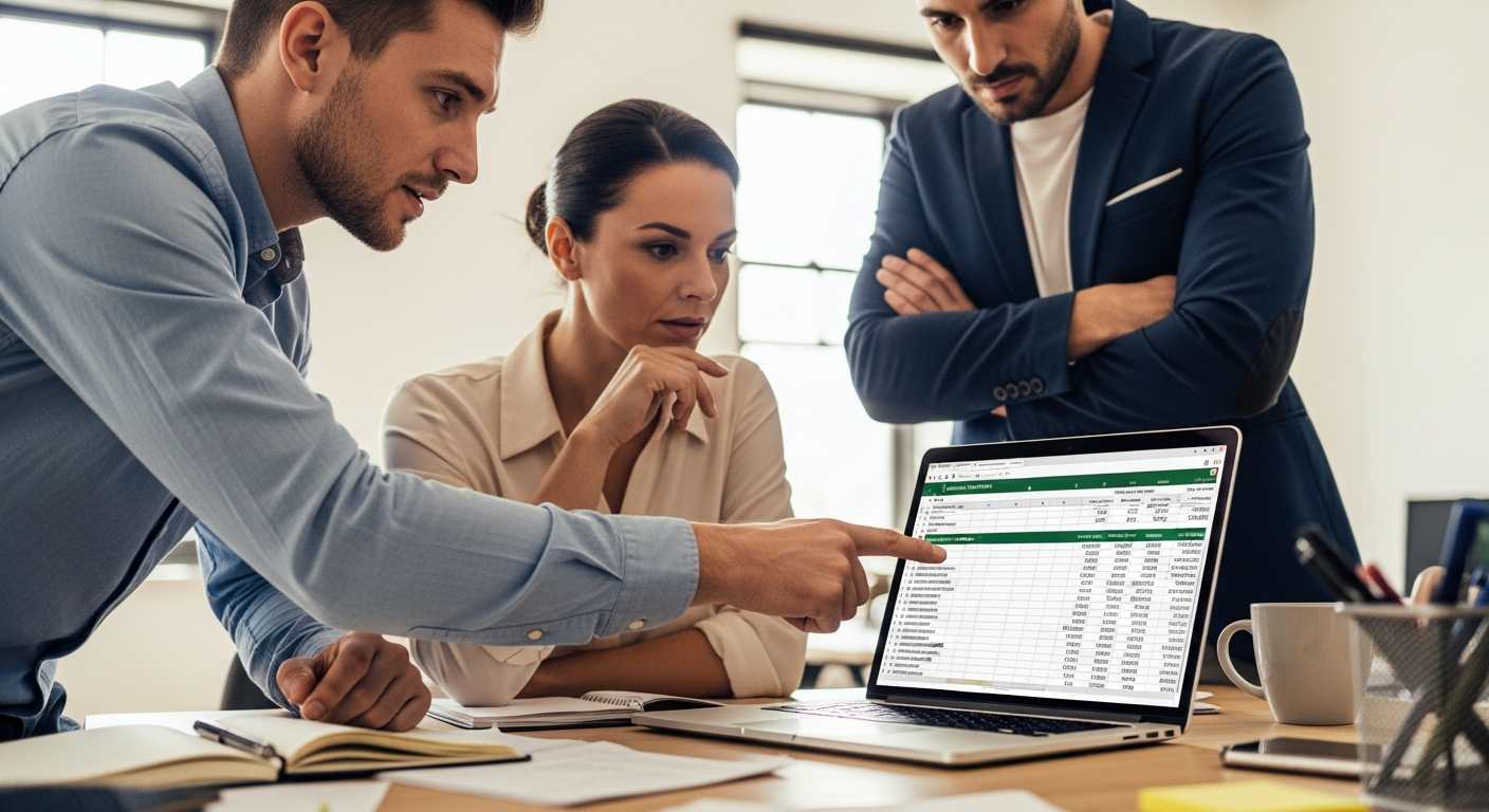 Dashboard showing income statement integrated with other financial reports