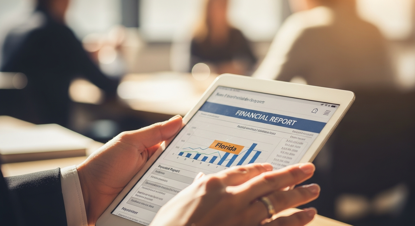 Modern Florida residential development in a growing community