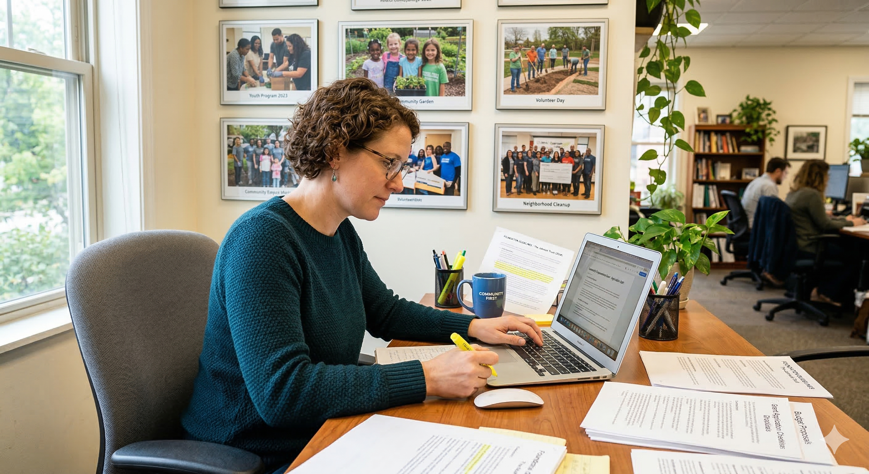 Nonprofit fundraising and grant writing strategy