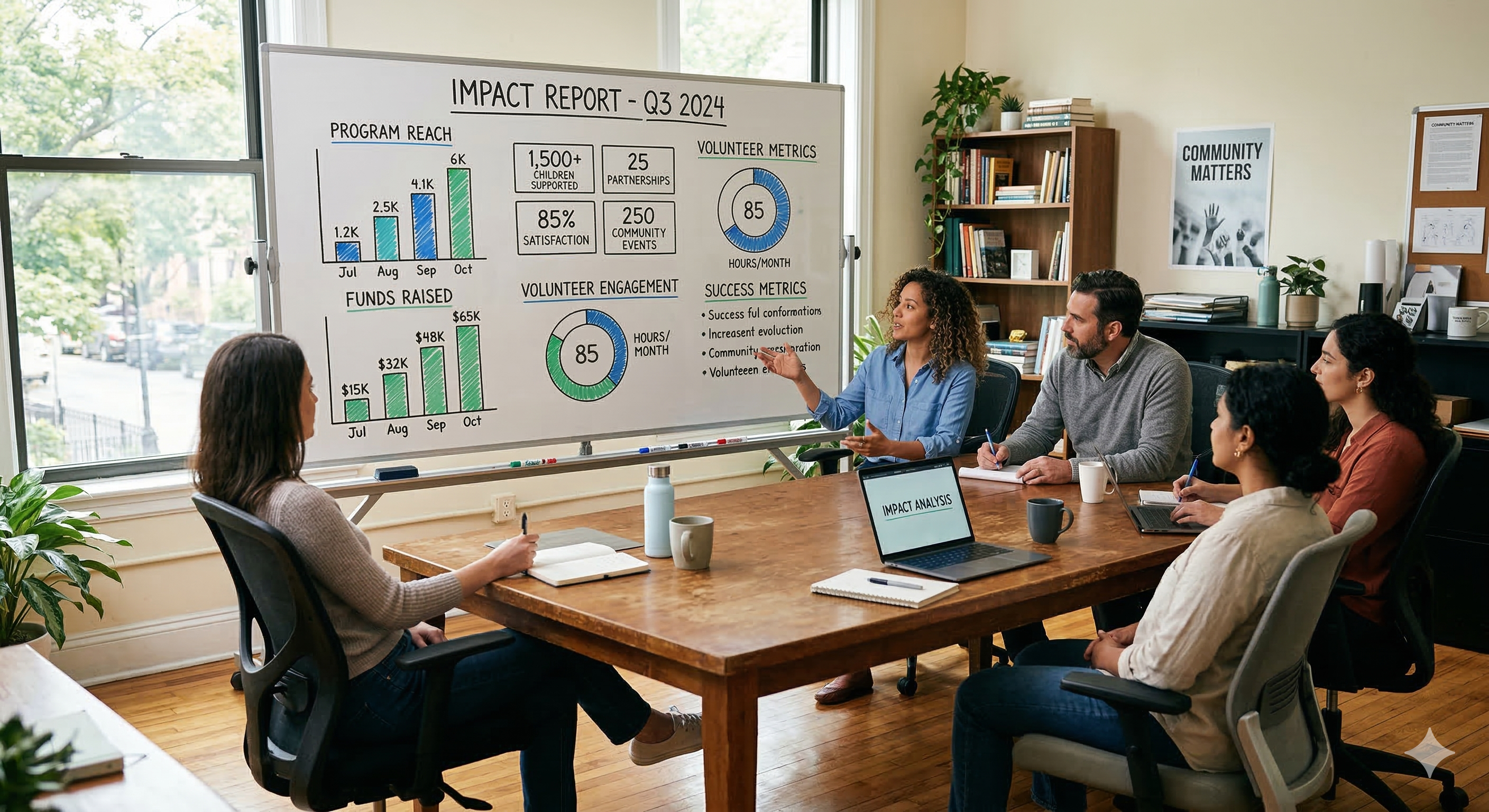 Nonprofit impact measurement and reporting