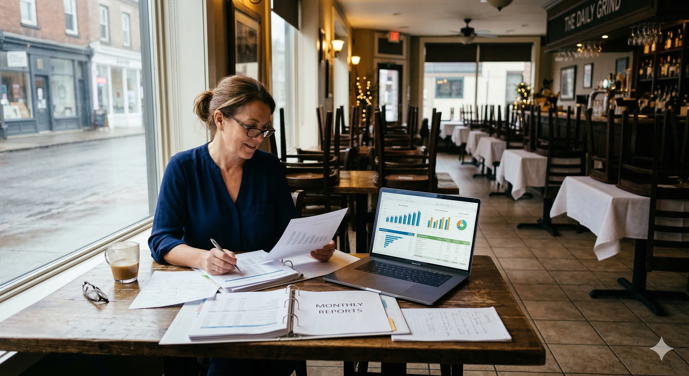 Restaurant financial planning documents