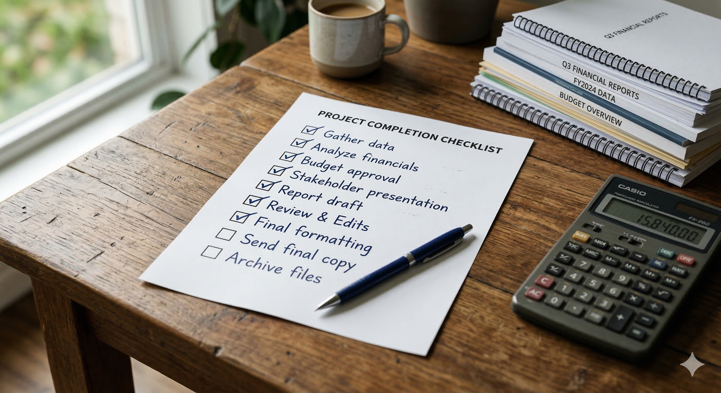 SBA loan requirements checklist with financial documents